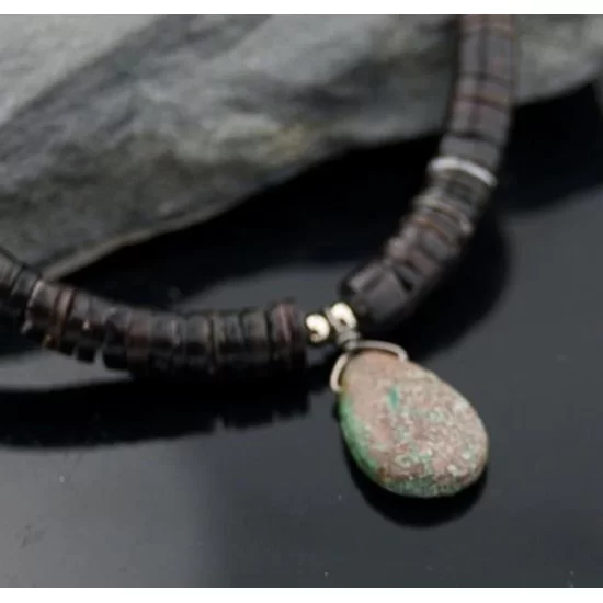 Certified Authentic Navajo .925 Sterling Silver Natural Drops Graduated Heishi Native American Necklace 370831219638 Certified Authentic Navajo .925 Sterling Silver Natural Drops Graduated Heishi Native American Necklace 370831219638