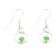 Certified Authentic Navajo .925 Sterling Silver Natural Gaspeite Native American Dangle Earrings 27226-3 Certified Authentic Navajo .925 Sterling Silver Natural Gaspeite Native American Dangle Earrings 27226-3