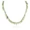 Certified Authentic Navajo .925 Sterling Silver Natural Green Jasper Native American Necklace 15432-5
