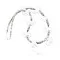 Certified Authentic Navajo .925 Sterling Silver Natural Heishi and Alabaster Native American Necklace 390802042729