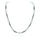 Certified Authentic Navajo .925 Sterling Silver Natural Hematite and Blue Quartz Native American Necklace 15388-1 Certified Authentic Navajo .925 Sterling Silver Natural Hematite and Blue Quartz Native American Necklace 15388-1