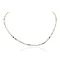 Certified Authentic Navajo .925 Sterling Silver Natural Jade Hematite Chain Native American Necklace 17032