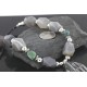 Certified Authentic Navajo .925 Sterling Silver Natural Jasper Agate Turquoise Native American Necklace 15465-50