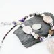 Certified Authentic Navajo .925 Sterling Silver Natural Jasper Amethyst Turquoise Native American Necklace 15265-12 Certified Authentic Navajo .925 Sterling Silver Natural Jasper Amethyst Turquoise Native American Necklace 15265-12