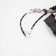 Certified Authentic Navajo .925 Sterling Silver Natural Jasper Amethyst Turquoise Native American Necklace 15265-12 Certified Authentic Navajo .925 Sterling Silver Natural Jasper Amethyst Turquoise Native American Necklace 15265-12