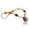 Certified Authentic Navajo .925 Sterling Silver Natural Jasper Carnelian Turquoise Native American Necklace 15768-3-0