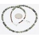 Certified Authentic Navajo .925 Sterling Silver Natural JASPER HEMATITE Native American Necklace 15963-2