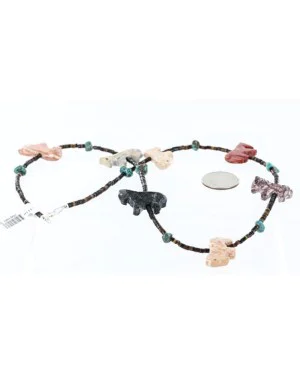Certified Authentic Navajo .925 Sterling Silver Natural Jasper Native American Necklace 370998866798 Certified Authentic Navajo .925 Sterling Silver Natural Jasper Native American Necklace 370998866798
