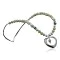 Certified Authentic Navajo .925 Sterling Silver Natural Jasper Turquoise Hematite Native American Necklace 370970813946