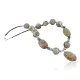 Certified Authentic Navajo .925 Sterling Silver Natural Mother Of Peral and Jasper Native American Necklace 15383-23 Certified Authentic Navajo .925 Sterling Silver Natural Mother Of Peral and Jasper Native American Necklace 15383-23