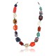 Certified Authentic Navajo .925 Sterling Silver Natural MULTICOLOR TURQUOISE Native American Necklace 371022000797 Certified Authentic Navajo .925 Sterling Silver Natural MULTICOLOR TURQUOISE Native American Necklace 371022000797