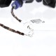 Certified Authentic Navajo .925 Sterling Silver Natural Onyx Lapis Turquoise Native American Necklace 390765692882