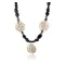 Certified Authentic Navajo .925 Sterling Silver Natural Onyx Turquoise Jasper Native American Necklace 15896-2