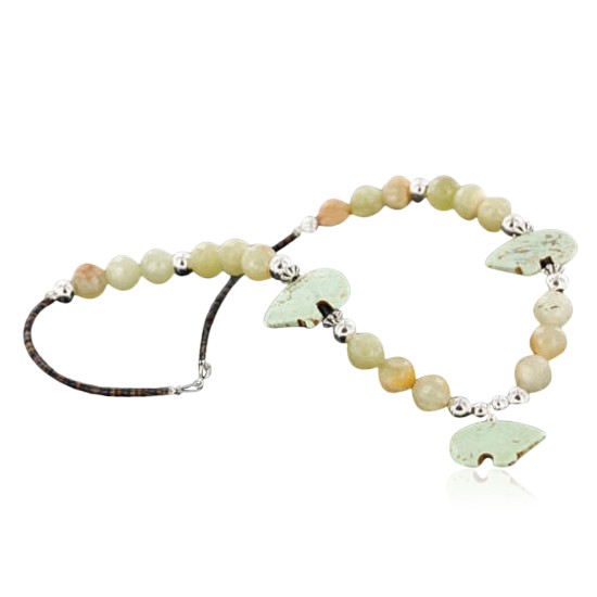 Certified Authentic Navajo .925 Sterling Silver Natural Quartz BOULDER Turquoise Native American Necklace 390747522317 Certified Authentic Navajo .925 Sterling Silver Natural Quartz BOULDER Turquoise Native American Necklace 390747522317