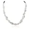 Certified Authentic Navajo .925 Sterling Silver Natural Quartz Heishi Native American Necklace 25313-2