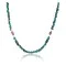 Certified Authentic Navajo .925 Sterling Silver Natural SPIDER WEB Turquoise Native American Necklace 371008547459
