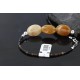 Certified Authentic Navajo .925 Sterling Silver Natural Tigers Eye Turquoise Agate Native American Necklace 390741080315