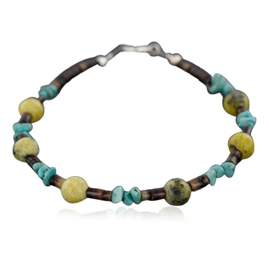 Certified Authentic Navajo .925 Sterling Silver Natural Turquiose Jasper Native American Bracelet 390743747084 Certified Authentic Navajo .925 Sterling Silver Natural Turquiose Jasper Native American Bracelet 390743747084