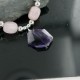 Certified Authentic Navajo .925 Sterling Silver Natural Turquoise Agate Amethyst Native American Necklace 390675692060 Certified Authentic Navajo .925 Sterling Silver Natural Turquoise Agate Amethyst Native American Necklace 390675692060