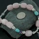 Certified Authentic Navajo .925 Sterling Silver Natural Turquoise Agate Amethyst Native American Necklace 390675692060 Certified Authentic Navajo .925 Sterling Silver Natural Turquoise Agate Amethyst Native American Necklace 390675692060