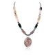 Certified Authentic Navajo .925 Sterling Silver Natural Turquoise Agate Native American Necklace 371060462893