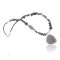 Certified Authentic Navajo .925 Sterling Silver Natural Turquoise Amethyst Agate Native American Necklace 370925639334