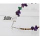 Certified Authentic Navajo .925 Sterling Silver Natural Turquoise Amethyst Native American Bracelet 390751477213 Certified Authentic Navajo .925 Sterling Silver Natural Turquoise Amethyst Native American Bracelet 390751477213