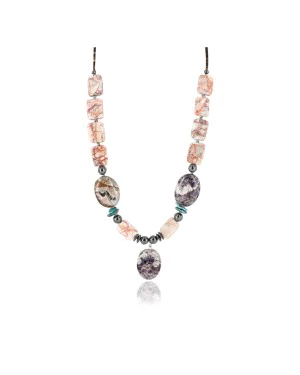 Certified Authentic Navajo .925 Sterling Silver Natural Turquoise Amethyst Native American Necklace 390823336104 Certified Authentic Navajo .925 Sterling Silver Natural Turquoise Amethyst Native American Necklace 390823336104