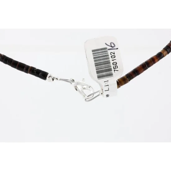 Certified Authentic Navajo .925 Sterling Silver Natural Turquoise and AMETHYST Native American Necklace 371007008020