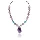 Certified Authentic Navajo .925 Sterling Silver Natural Turquoise and AMETHYST Native American Necklace 371008914523 Certified Authentic Navajo .925 Sterling Silver Natural Turquoise and AMETHYST Native American Necklace 371008914523