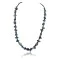 Certified Authentic Navajo .925 Sterling Silver Natural Turquoise and Amethyst Native American Necklace 390751523534