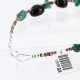 Certified Authentic Navajo .925 Sterling Silver Natural Turquoise and Black Onyx Native American Bracelet 390760856439