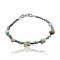 Certified Authentic Navajo .925 Sterling Silver Natural Turquoise and Gaspeite Native American Bracelet 370974617439