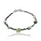 Certified Authentic Navajo .925 Sterling Silver Natural Turquoise and Gaspeite Native American Bracelet 370974617439