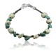 Certified Authentic Navajo .925 Sterling Silver Natural Turquoise and Gaspeite Native American Bracelet 390734524362 Certified Authentic Navajo .925 Sterling Silver Natural Turquoise and Gaspeite Native American Bracelet 390734524362