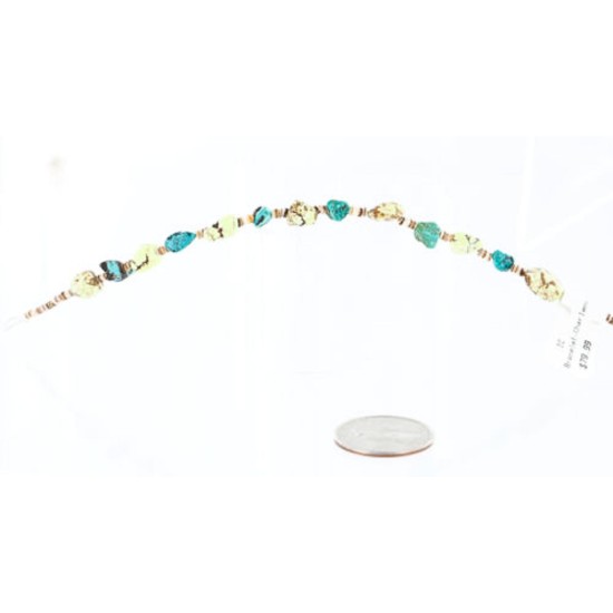Certified Authentic Navajo .925 Sterling Silver Natural Turquoise and Gaspeite Native American Bracelet 390765247042 Certified Authentic Navajo .925 Sterling Silver Natural Turquoise and Gaspeite Native American Bracelet 390765247042