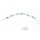 Certified Authentic Navajo .925 Sterling Silver Natural Turquoise and Gaspeite Native American Bracelet 390765247042 Certified Authentic Navajo .925 Sterling Silver Natural Turquoise and Gaspeite Native American Bracelet 390765247042