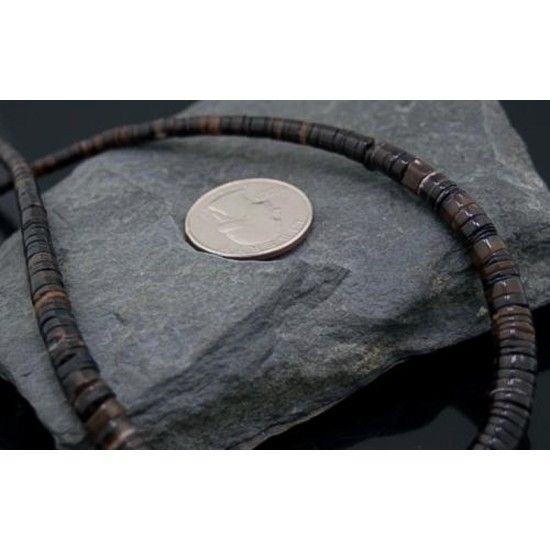 Certified Authentic Navajo .925 Sterling Silver Natural Turquoise and Graduated Heishi Native American Necklace 390615386444 Certified Authentic Navajo .925 Sterling Silver Natural Turquoise and Graduated Heishi Native American Necklace 390615386444