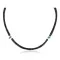 Certified Authentic Navajo .925 Sterling Silver Natural Turquoise and Heishi Native American Necklace 16043-3