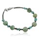 Certified Authentic Navajo .925 Sterling Silver Natural Turquoise and Jade Native American Bracelet 370971263158 Certified Authentic Navajo .925 Sterling Silver Natural Turquoise and Jade Native American Bracelet 370971263158