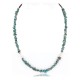 Certified Authentic Navajo .925 Sterling Silver Natural Turquoise and Jasper Native American Necklace 15851-33 Certified Authentic Navajo .925 Sterling Silver Natural Turquoise and Jasper Native American Necklace 15851-33