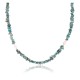 Certified Authentic Navajo .925 Sterling Silver Natural Turquoise and Jasper Native American Necklace 15851-39