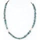 Certified Authentic Navajo .925 Sterling Silver Natural Turquoise and Jasper Native American Necklace 15851-39