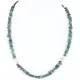 Certified Authentic Navajo .925 Sterling Silver Natural Turquoise and Jasper Native American Necklace 15851-39