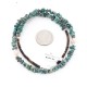 Certified Authentic Navajo .925 Sterling Silver Natural Turquoise and Jasper Native American Necklace 15851-39