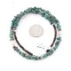 Certified Authentic Navajo .925 Sterling Silver Natural Turquoise and Jasper Native American Necklace 15851-39