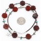 Certified Authentic Navajo .925 Sterling Silver Natural Turquoise and Jasper Native American Necklace 390805491108 Certified Authentic Navajo .925 Sterling Silver Natural Turquoise and Jasper Native American Necklace 390805491108