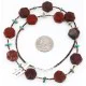 Certified Authentic Navajo .925 Sterling Silver Natural Turquoise and Jasper Native American Necklace 390805491108 Certified Authentic Navajo .925 Sterling Silver Natural Turquoise and Jasper Native American Necklace 390805491108