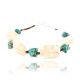 Certified Authentic Navajo .925 Sterling Silver Natural Turquoise and Quartz Native American Bracelet 390763466082 Certified Authentic Navajo .925 Sterling Silver Natural Turquoise and Quartz Native American Bracelet 390763466082