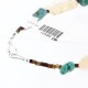 Certified Authentic Navajo .925 Sterling Silver Natural Turquoise and Quartz Native American Bracelet 390763466082 Certified Authentic Navajo .925 Sterling Silver Natural Turquoise and Quartz Native American Bracelet 390763466082